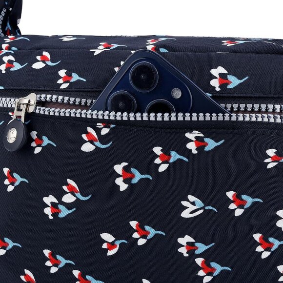 Women Crossbody Bag Nylon Polyester Small Multi Pocket Travel Work - Picture 9 of 9